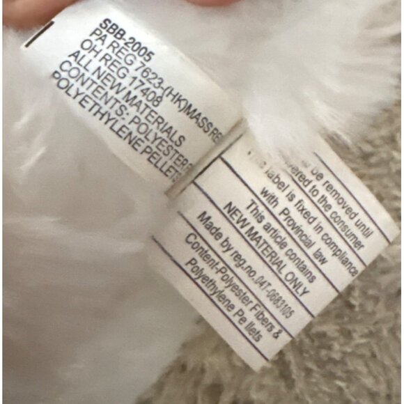 Wild Republic Harp Seal Pup Cuddlekins Plush Toy 21" 2005 NWT - Picture 9 of 9